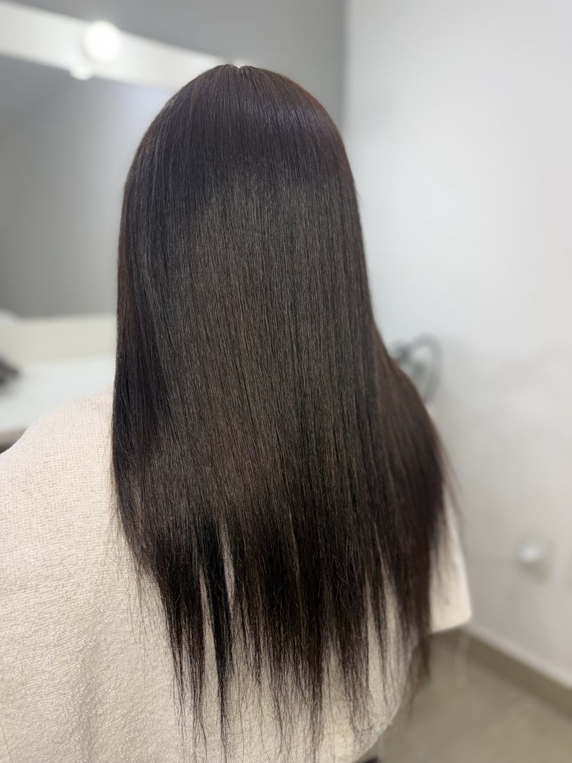 Mega hair antes